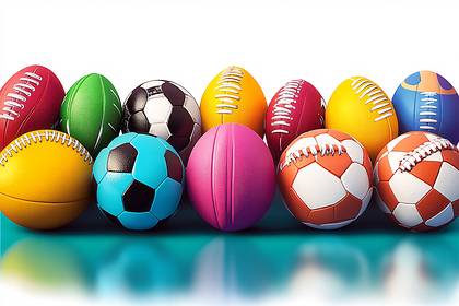 Colorful Sports Balls Collection
