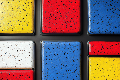 Colorful Squares Grid