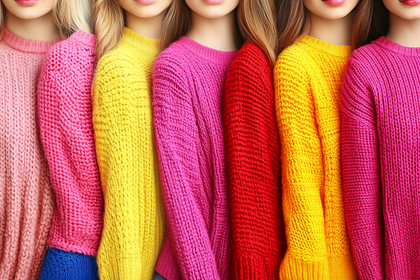 Colorful Sweaters Fashion