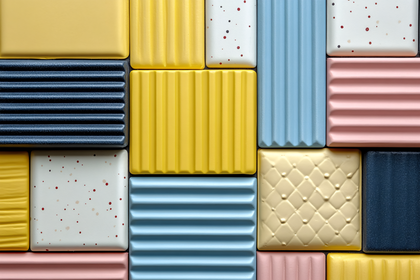Colorful Textured Tiles