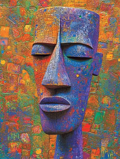 Colorful Tribal Mask
