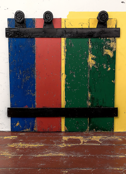 Colorful Wooden Panels