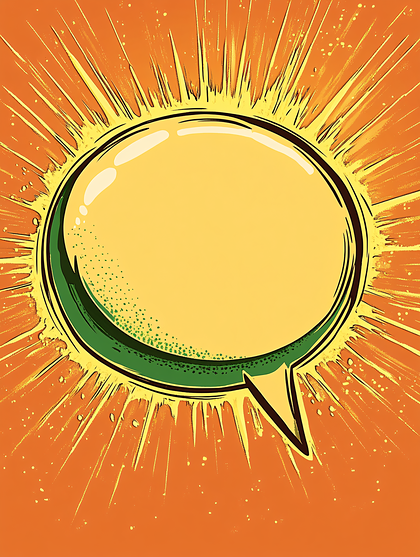Comic Book Speech Bubble