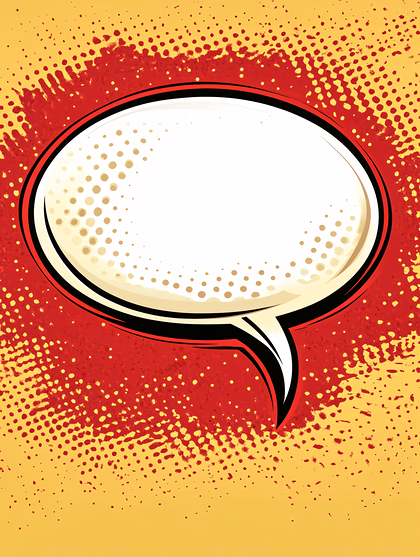Comic Book Speech Bubble