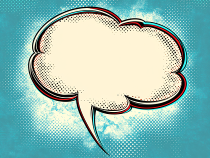 Comic Book Speech Bubble