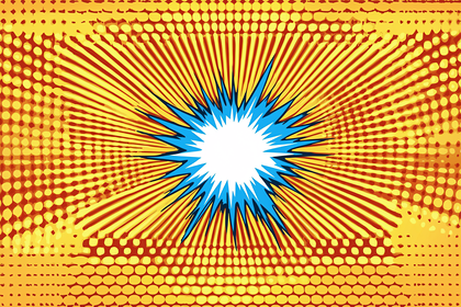 Comic Explosion Background