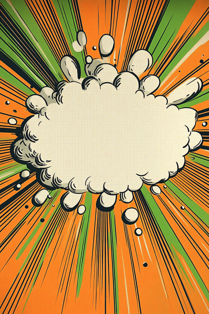 Comic Explosion Burst