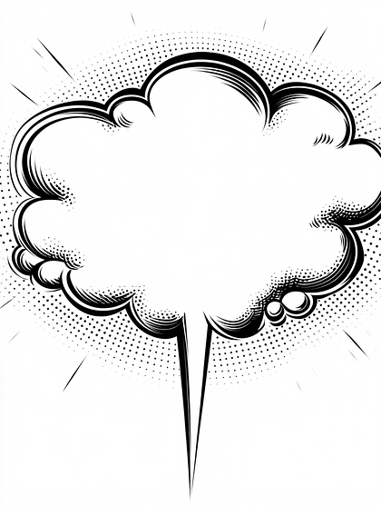 Comic Speech Bubble