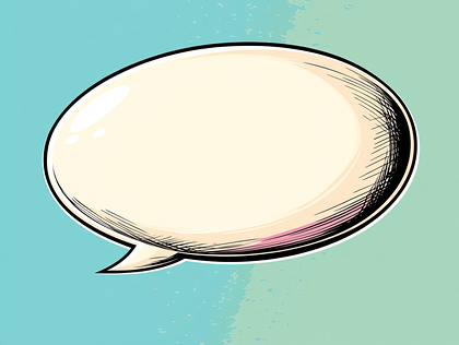 Comic Speech Bubble