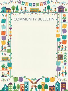 community bulletin board