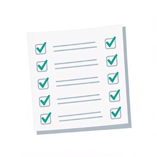 completed checklist icon