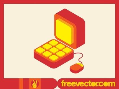 Computer Icon Free Vector