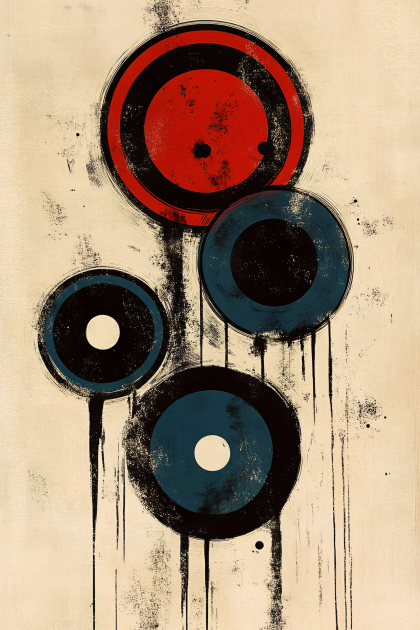 Concentric Circles Art