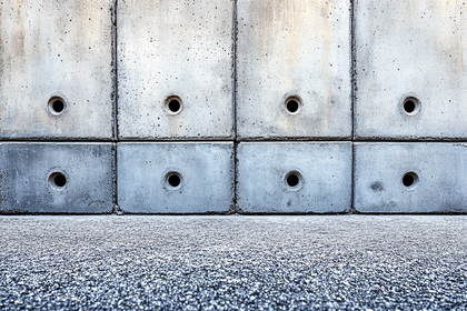 Concrete Blocks Wall