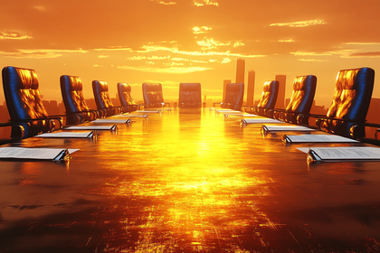 Conference Room Sunset