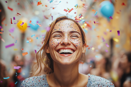 Confetti Celebration Joy