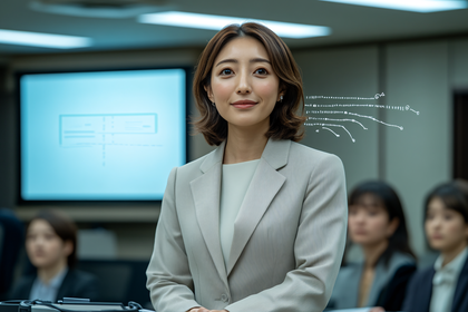 Confident Asian Businesswoman