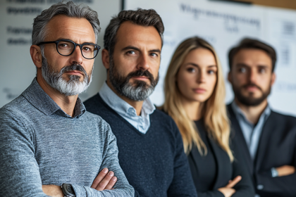 Confident Business Team Portrait