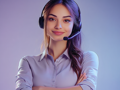 Confident Customer Service Representative