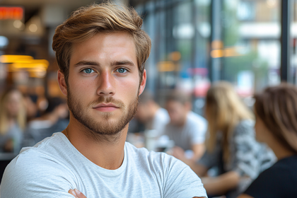 Confident Young Man Portrait