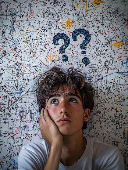Confused Young Man