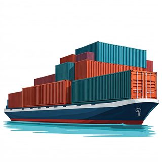 container cargo ship