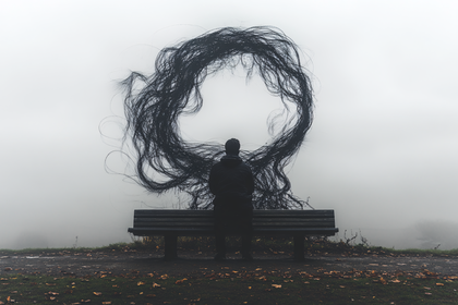 Contemplation in Fog