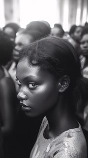 Contemplative Gaze in Crowd