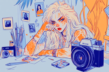 Contemplative Photographer