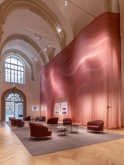 Contemporary Art Installation in Historical Building