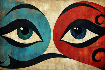 Contrasting Gaze