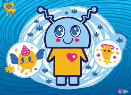 Cool Aliens Free Vector