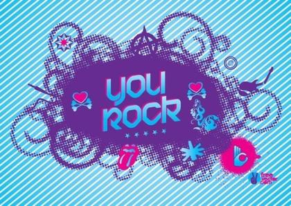 Cool Card Free Vector