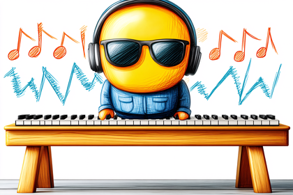Cool Emoji Pianist