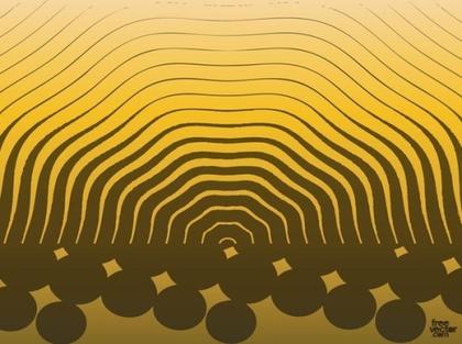 Cool Graphic Backdrop Free Vector