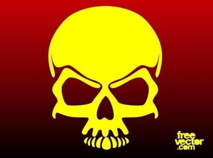 Cool Skull Free Vector