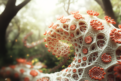 Corona Virus Inspired Structure