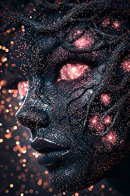 Cosmic Beauty: A Celestial Portrait