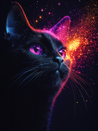 Cosmic Cat Gaze