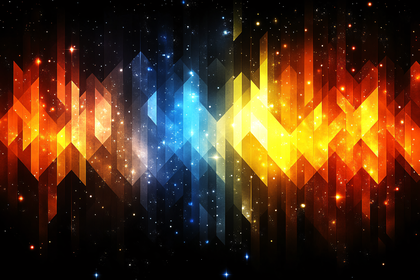 Cosmic Chevron Cascade