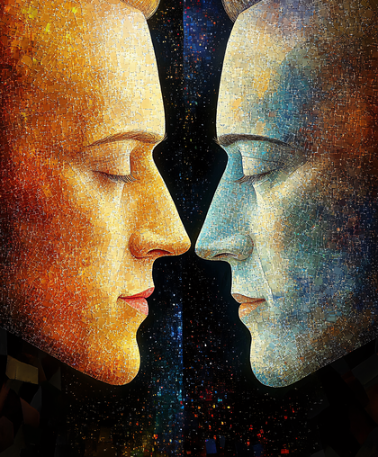 Cosmic Kiss