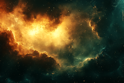 Cosmic Nebula Cloud