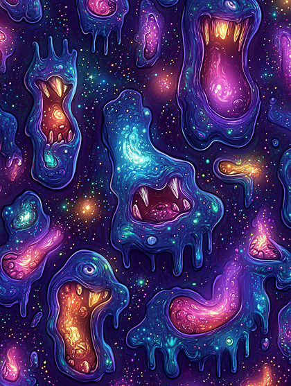 Cosmic Slime Creatures