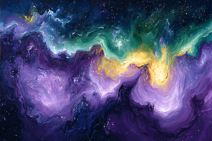 Cosmic Swirl Nebula