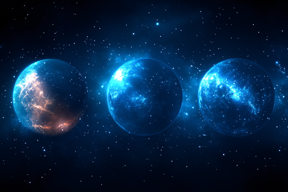 Cosmic Trio Planets