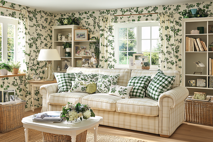 Country Style Living Room Interior