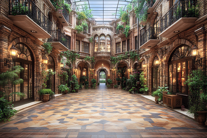 Courtyard Garden Interior