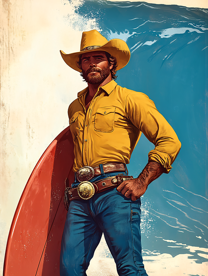 Cowboy Surfer