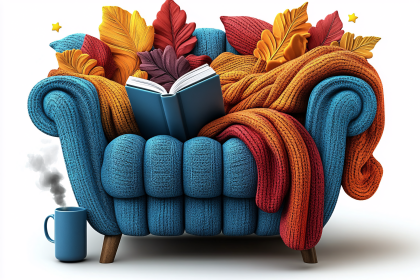 Cozy Autumn Reading Nook