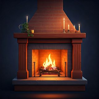 brick-fireplace-cozy